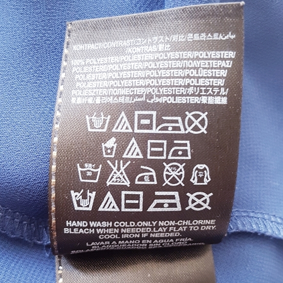 GUESS Blue Frayed Trim Tank Top - Picture 8 of 12